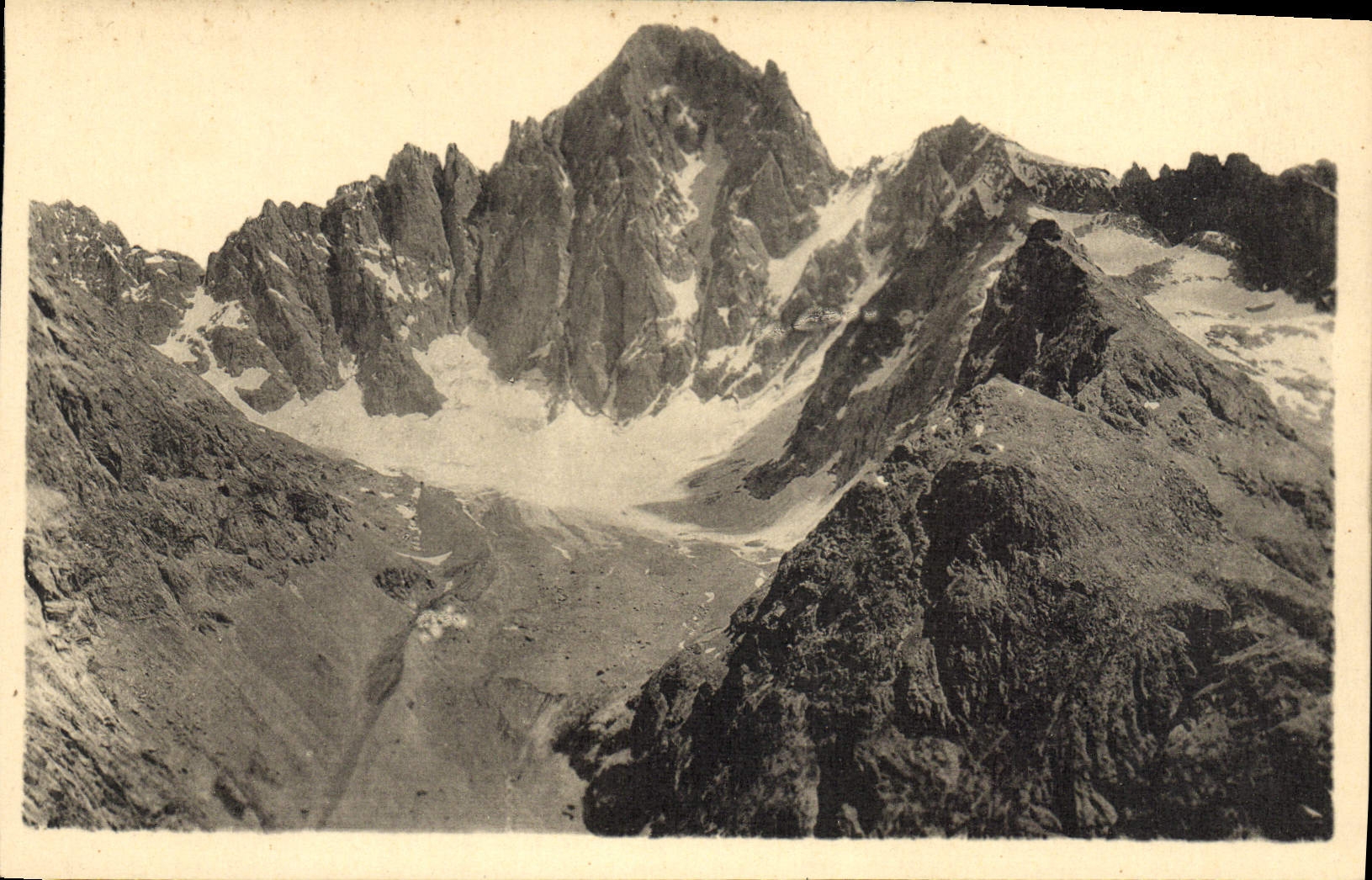 Massiv des Pelvoux — La Barre des Écrins (4108 m) — Levé et Réliguier, Paris