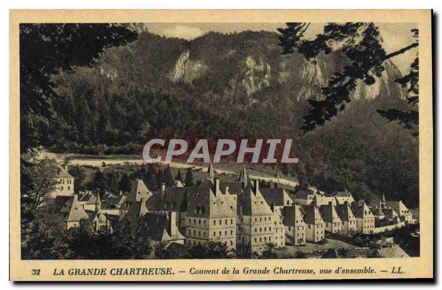La Grande Chartreuse — Couvent de la Grande Chartreuse, vue d'ensemble — LL. n°31