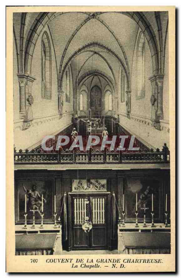 Couvent de la Grande Chartreuse — La Chapelle — N.D.