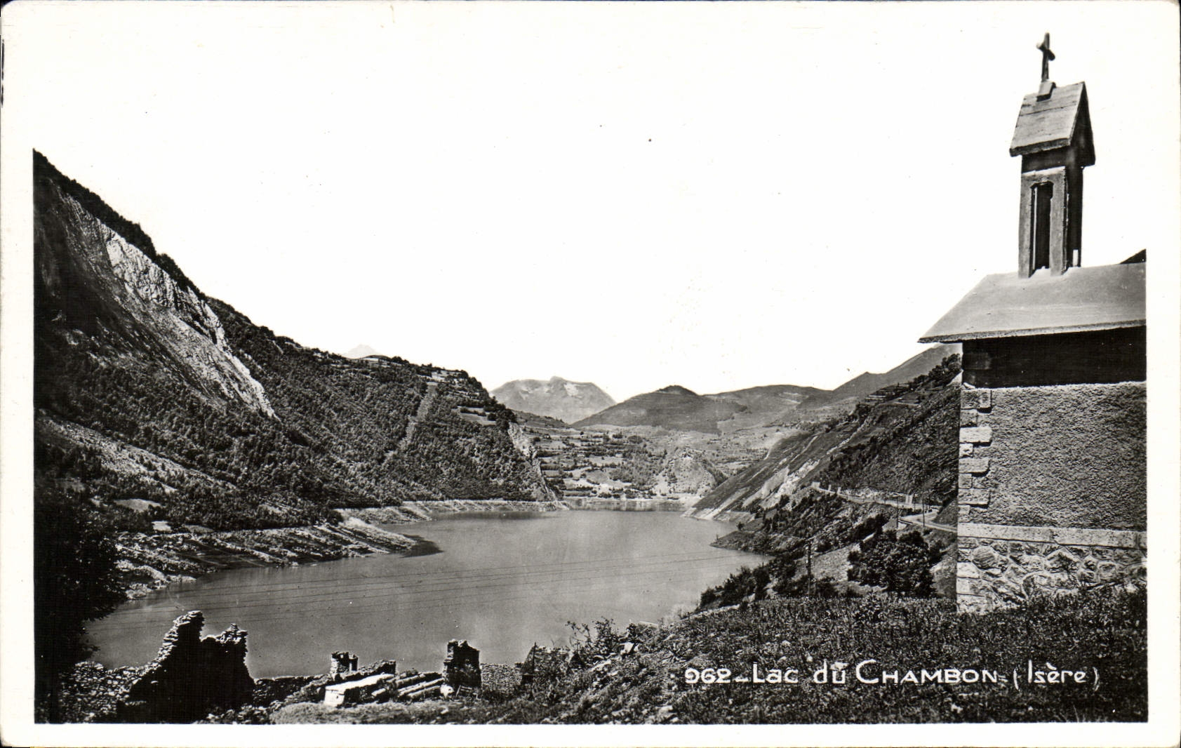 CPA Lac du Chambon Isere 