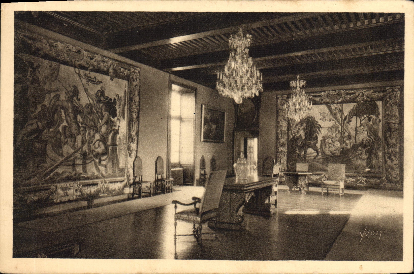Château de Vizille — Le Grand Salon — Tapiserie des Gobelins