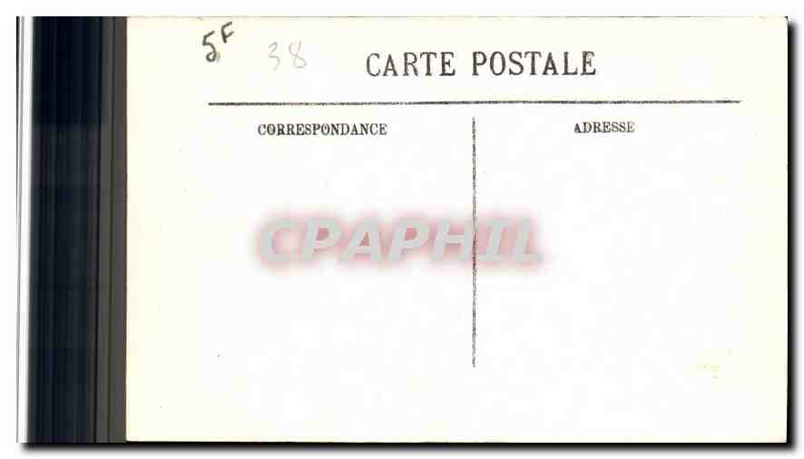 CPA Grenoble la Place Victor Hugo les Forts et le Saint Eynard  — Verso