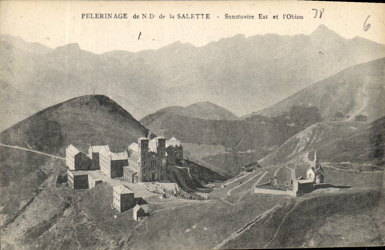 Pèlerinage de N.D. de la Salette - Sanctuaire Est et l'Obiou