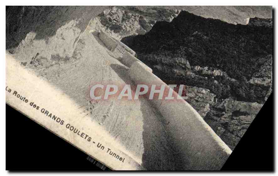 Die Route der GRANDS GOULETS - Ein Tunnel — Edition Marino de Frères, Grenoble