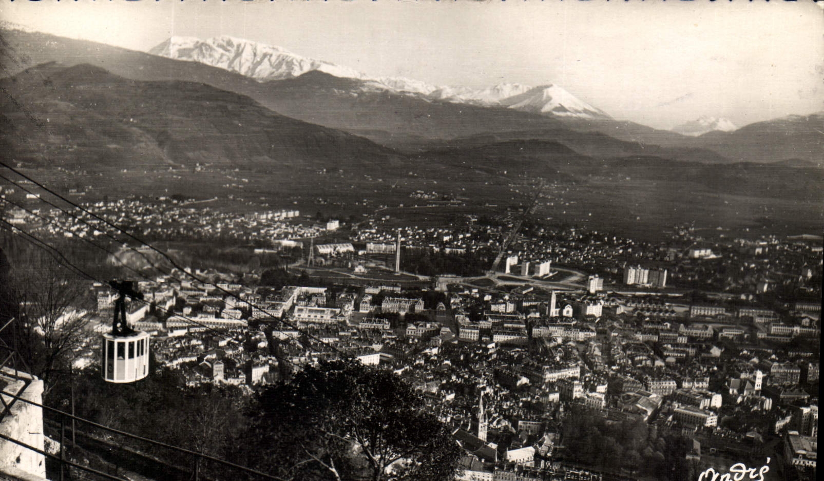 Grenoble — Vue générale — Édition d'Art Ondrès