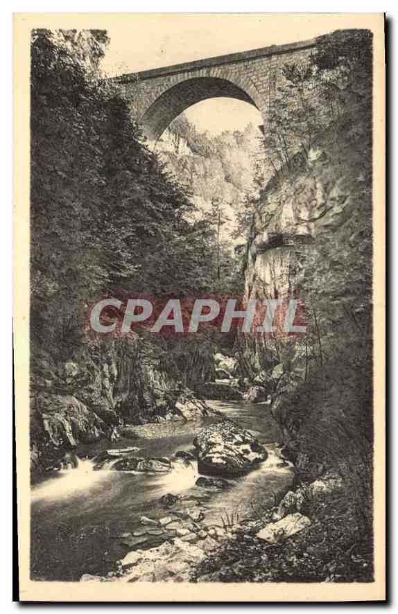 CPA Le Dauphine Pittoresque La Grande Chartreue Route du Desert le Pont Bruno 