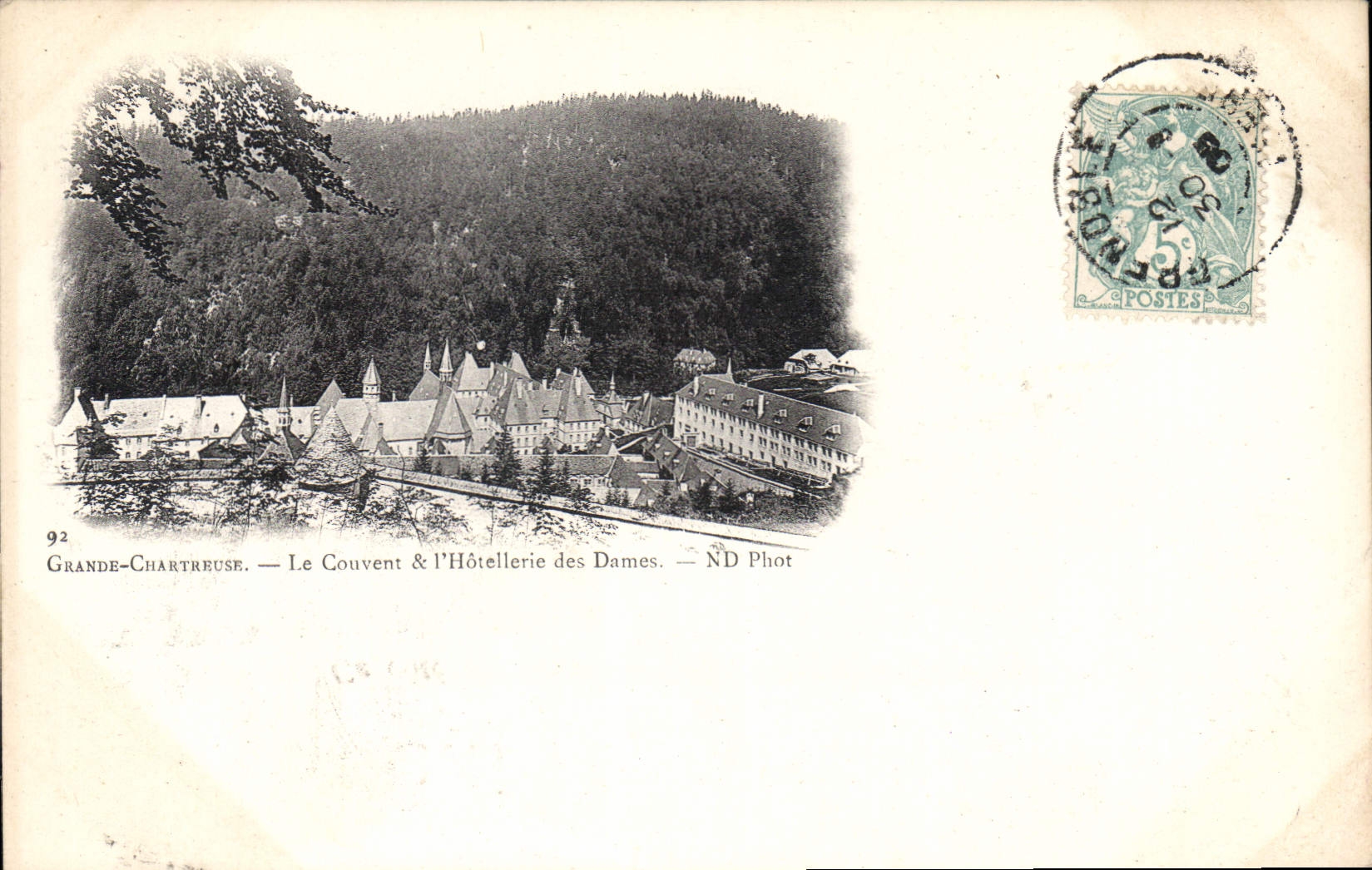 CPA Grande Chartreuse le Couvent et l'Hotellerie des Dames (carte précurseur)