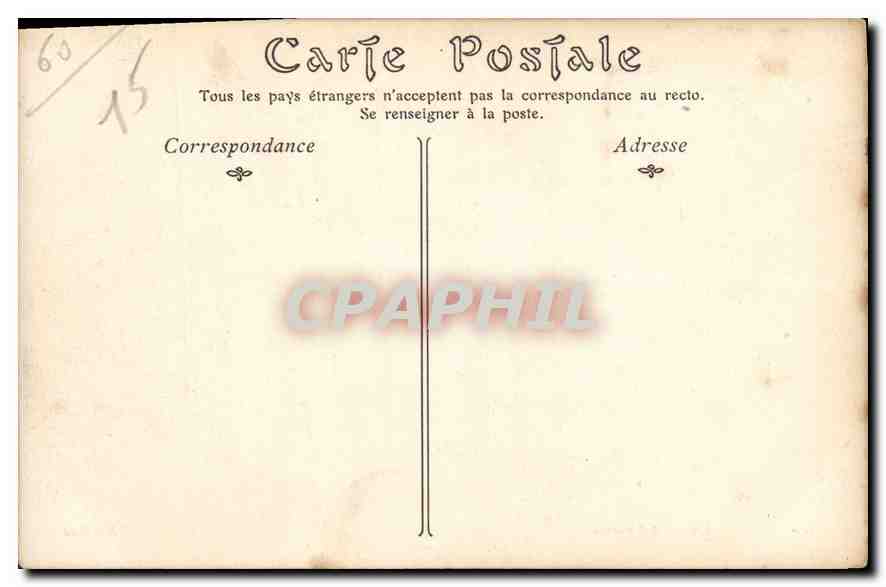 CPA L'Oise a Vaureal  — Rückseite