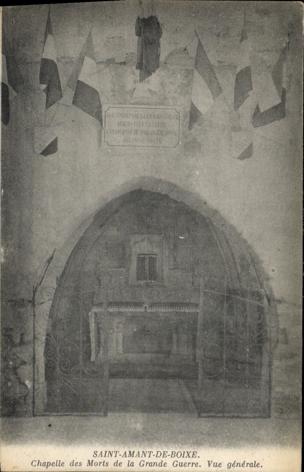 Chapelle des Morts de la Grande Guerre — Saint-Amant-de-Boixe — Vue générale