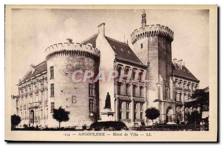 CPA Angouleme Hotel de Ville 