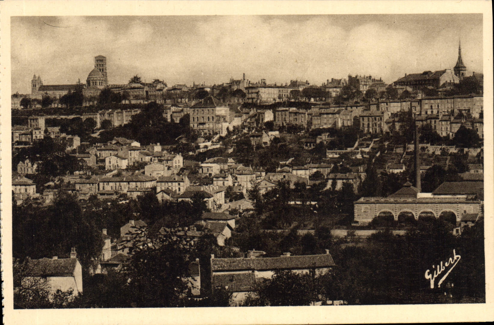 Angoulême — Vue générale — Versant Sud — Édition d'Art A. Gilber, Soula-sur-Mar