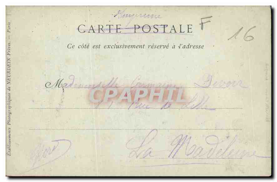 CPA Angouleme Saint Cybard et la Vallee de la Charente  — Rückseite