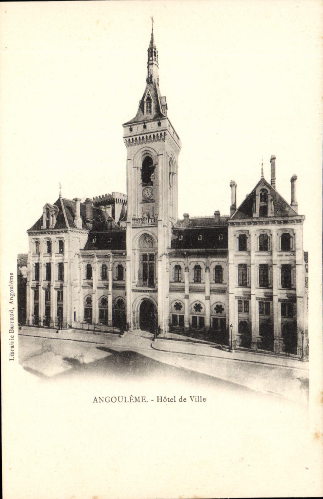 CPA Angouleme Hotel de Ville 