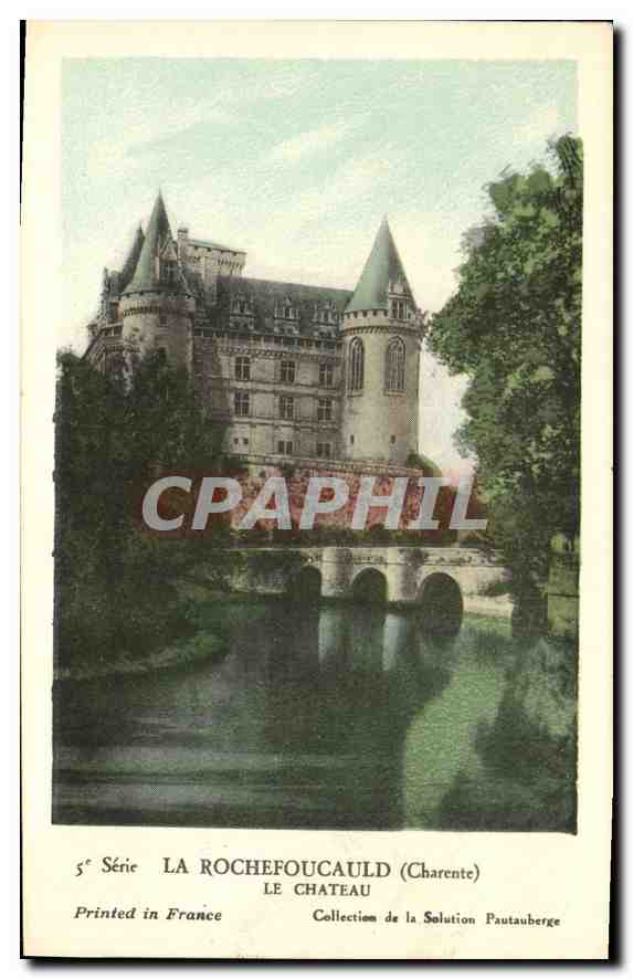 CPA La Rochefoucauld Charente le Chateau 