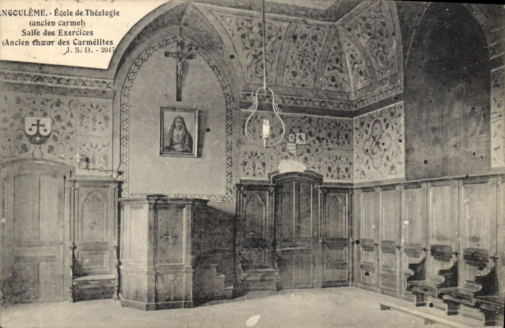 Übungsraum (ehemaliger Chor der Carmeliten) — Theologische Schule — J. S. D. - 2047