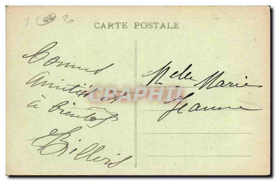 CPA Compiegne Le Nouveau Pont insugure le 22 Aout 1926 remplacant celui qui les Anglais firent saute — Rückseite