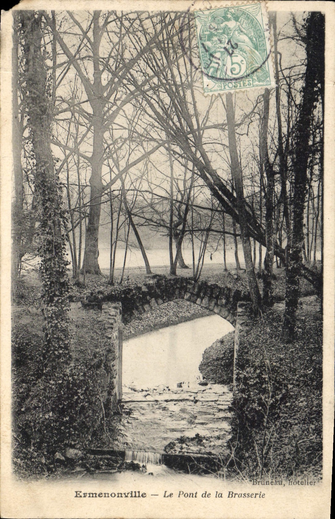 Ermenonville — Le Pont de la Brasserie — Bruneau, photographe