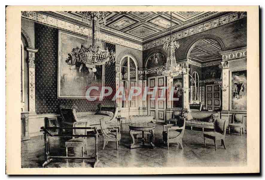 CPA Chateau de Compiegne chambre a coucher de l'Imperatrice 