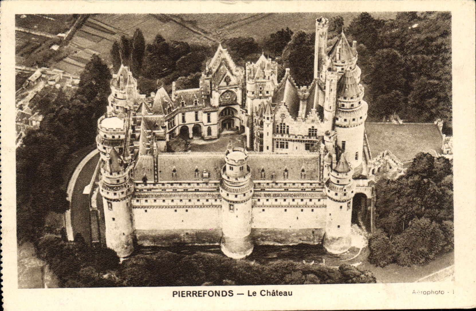 CPA Pierrefonds le Chateau 