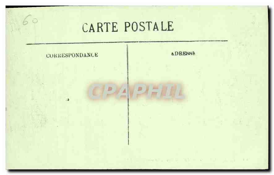 CPA Pierrefonds Le Chateau cote nord  — Rückseite