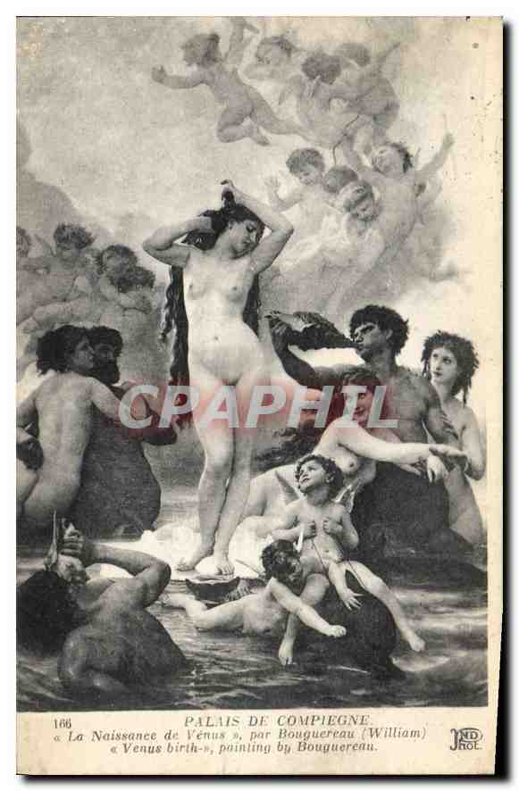 CPA Palais de Compiegne la Naissance de Venus par Bouguereau William 