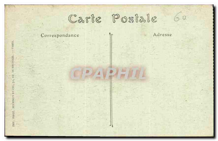 Château de Chantilly — La Porte Saint-Denis et les Ecuries — JND Phot. — Rückseite