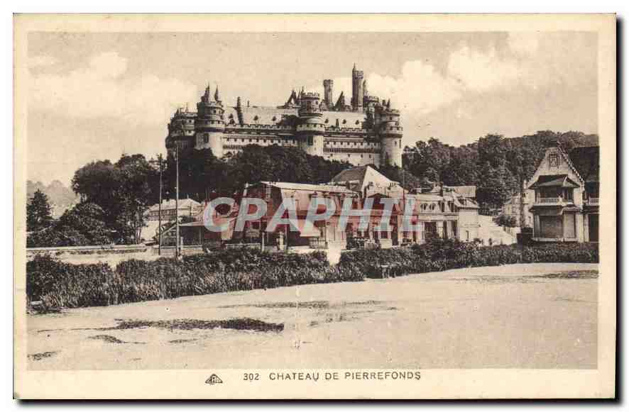 CPA Chateau de Pierrefonds 
