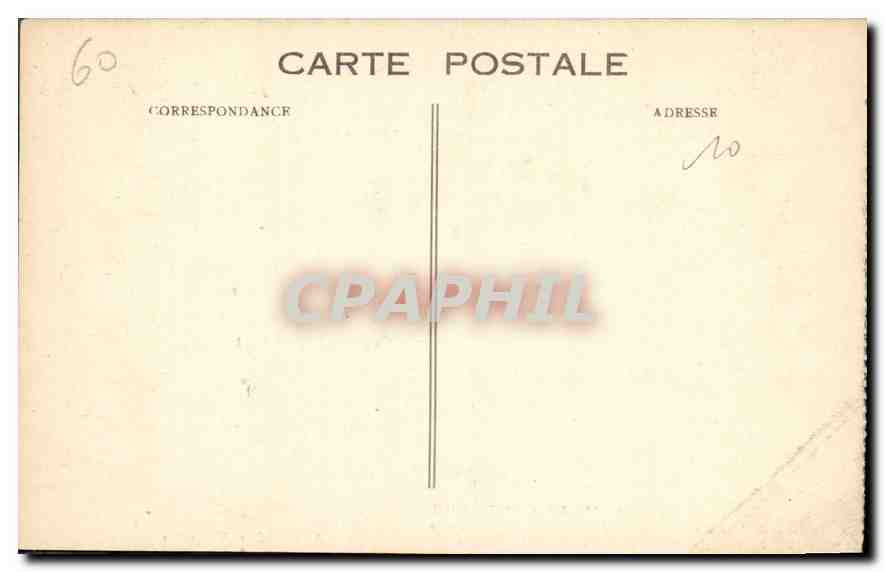CPA Palais de Compiegne le Mariage de Leopold Ier avec la Princesse Louise d'Orleans  — Rückseite