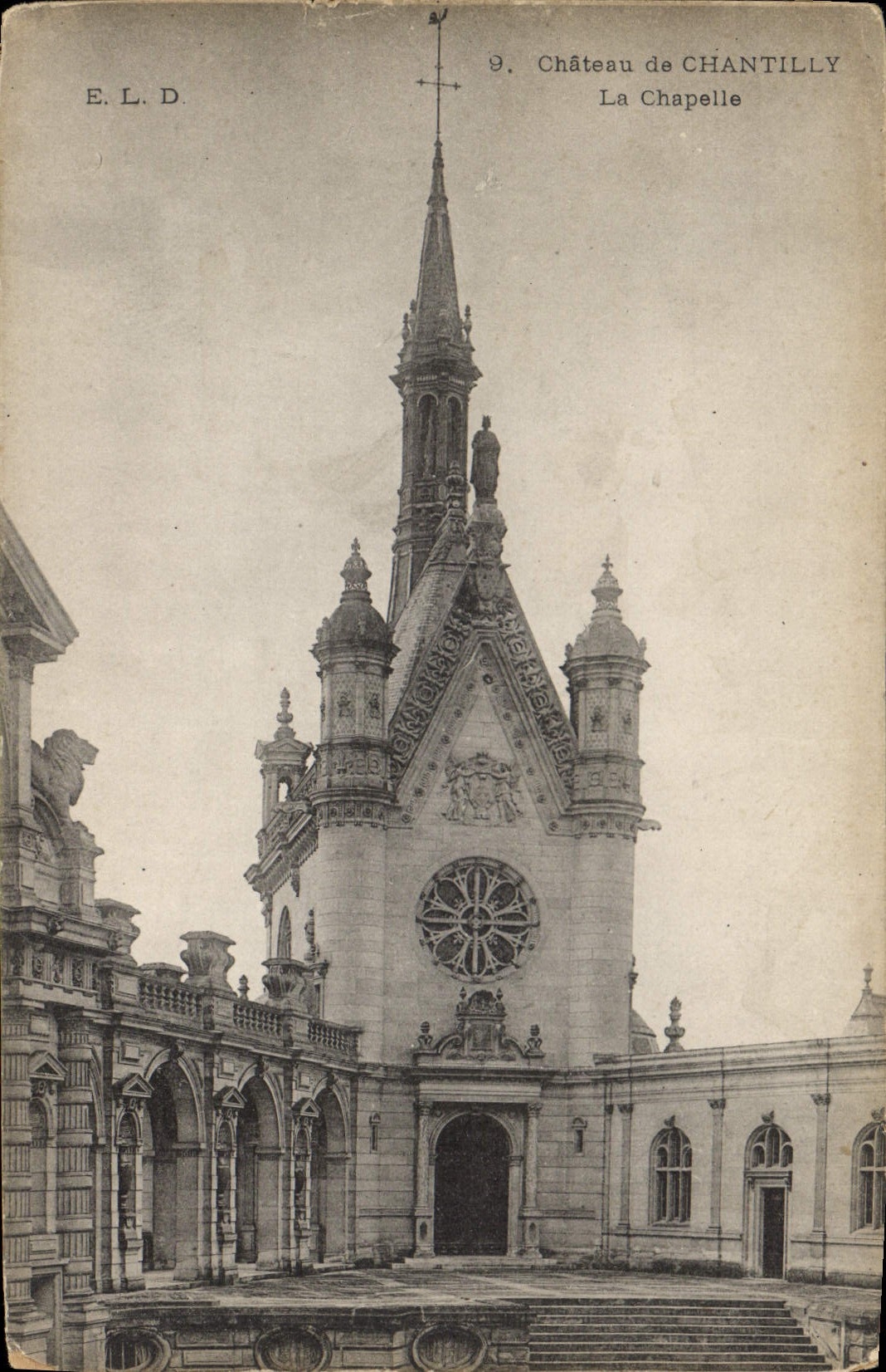 Château de CHANTILLY — La Chapelle — E.L.D. n°9