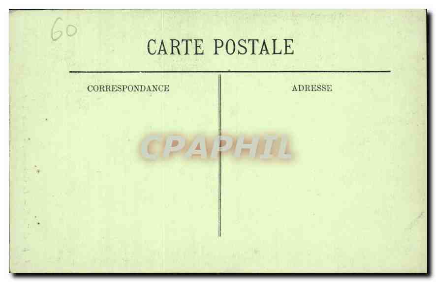 CPA Beauvais La Cathedrale Porte Nord  — Rückseite