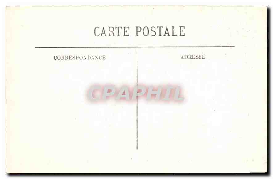 CPA Pierrefonds le Chateau les Bains et l'hotel des Bains  — Rückseite