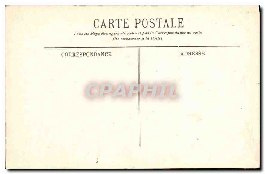 CPA Pierrefonds Le Chateau la facade et l'Entree  — Rückseite