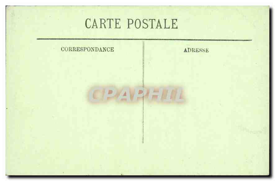 CPA Pierrefonds Colonnade de la Cour d'Honneur  — Rückseite