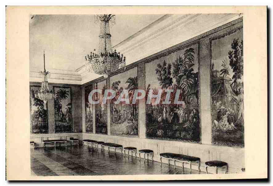 CPA Chateau de Compiegne Salle des Tapisseries d'Aubusson 