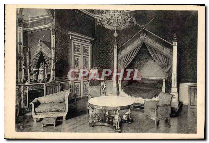 CPA Chateau de Compiegne Chambre de Napoleon Ier 
