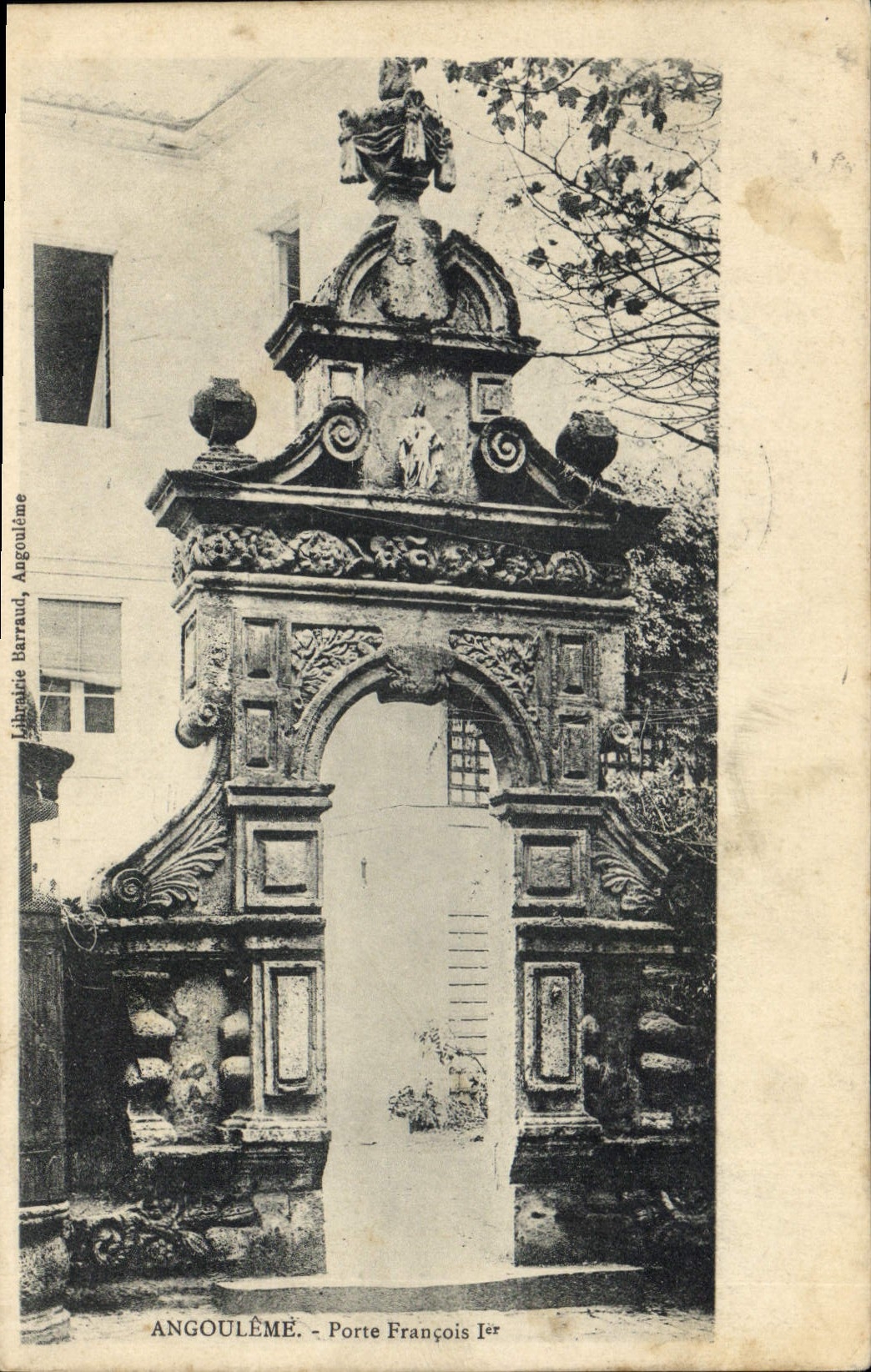 CPA Angouleme Porte Francois 1er
