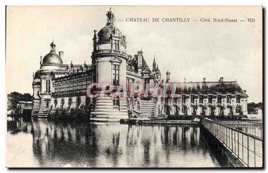 Château de Chantilly — Côté Nord-Ouest — ND