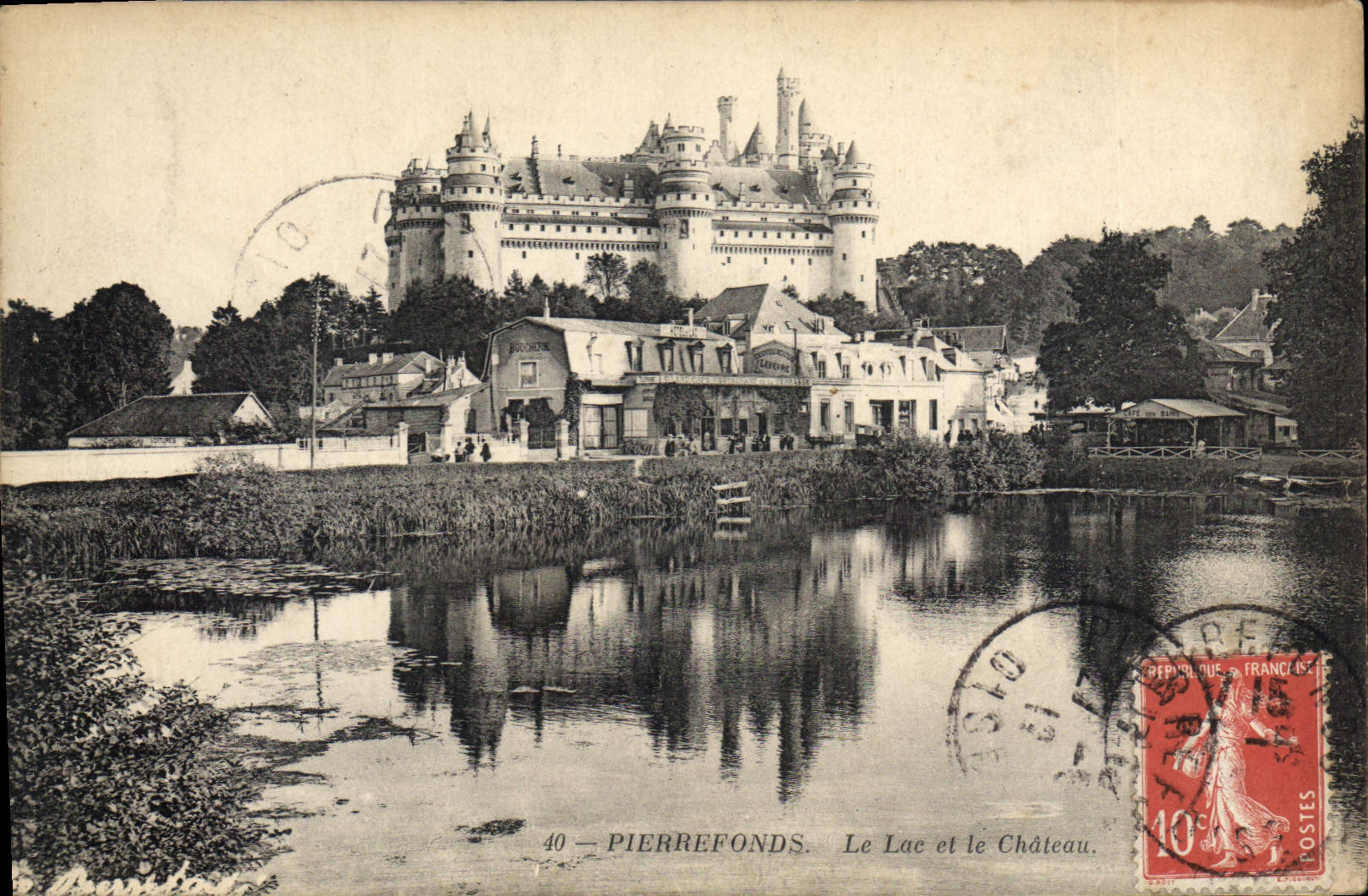PierreFonds — Le Lac et le Château — Éditeur : La Berrilat, n°40