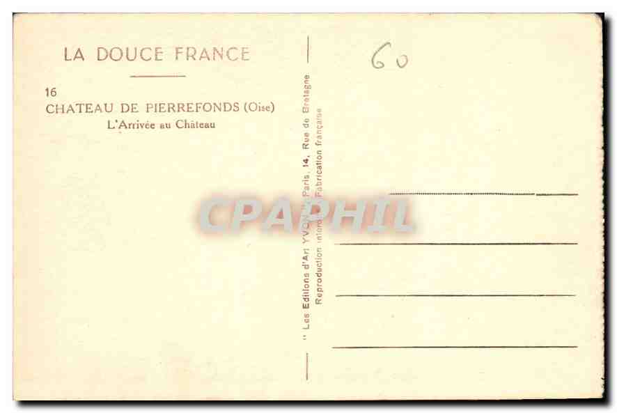 Château de Pierrefonds — Oise — Les Éditions d'Art Yvon, Paris — Reverso