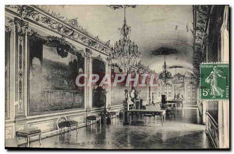 CPA Chateau de Chantilly 