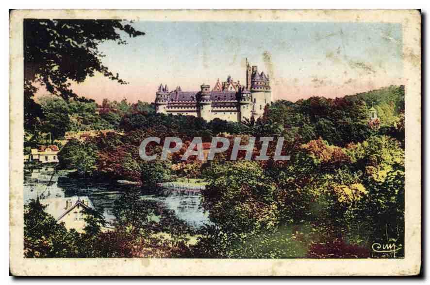 Pierrefonds (Oise) — Le Château — Éditeur C. M. F. - Anverso