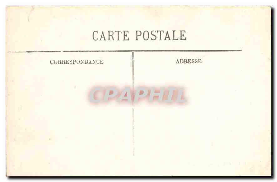 CPA Pierrefonds le Chateau les Bains et l'Hotel des Bains  — Rückseite