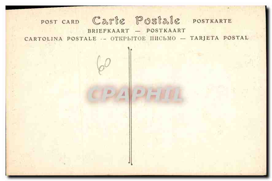 CPA Compiegne la Maitre Autel de l'Eglise Saint Nicolas  — Rückseite