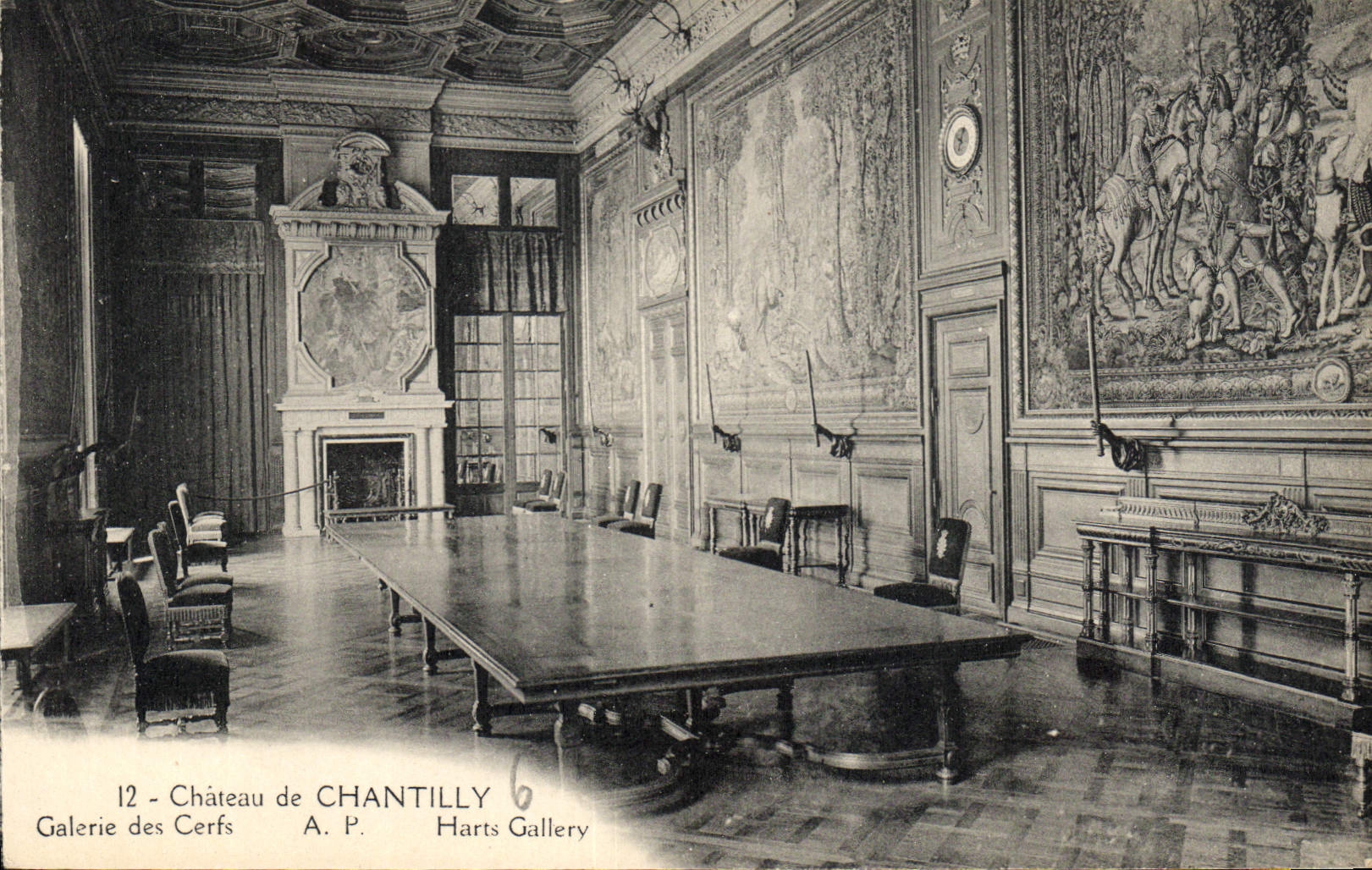 Château de Chantilly — Galerie des Cerfs — A. P.
