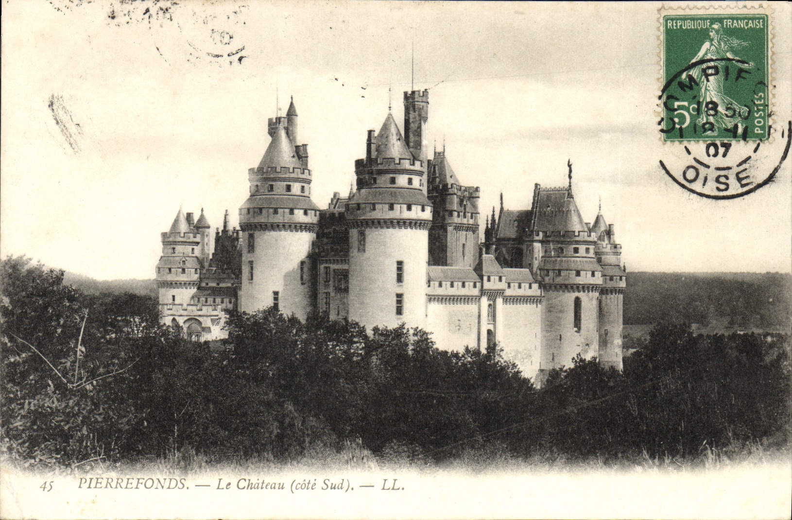 PierreFonds — Le Château (côté Sud) — LL. — n°45