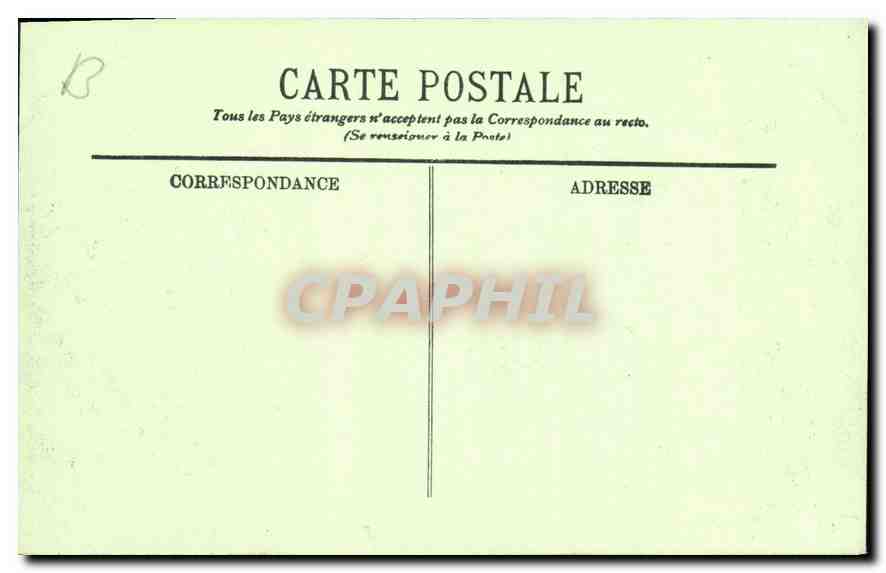 Château de Chantilly — Entrée de la Chapelle — LL, n° 90 — Rückseite