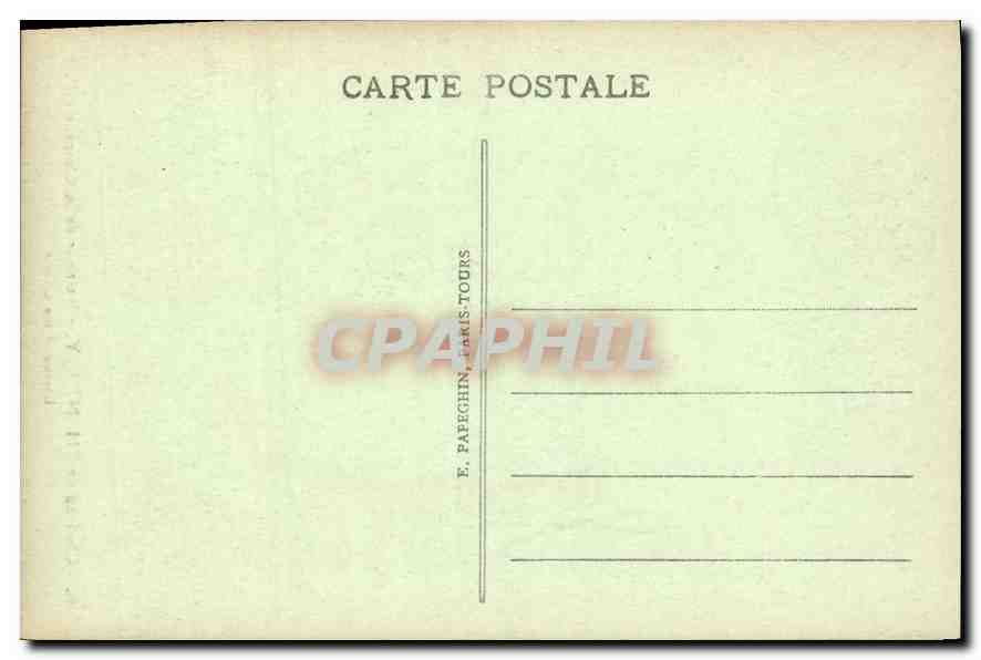CPA Chateau de Chantilly Interieur de la Chapelle  — Rückseite