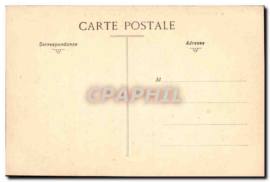 CPA Pierrefonds le Chateau cotr nord ouest  — Rückseite