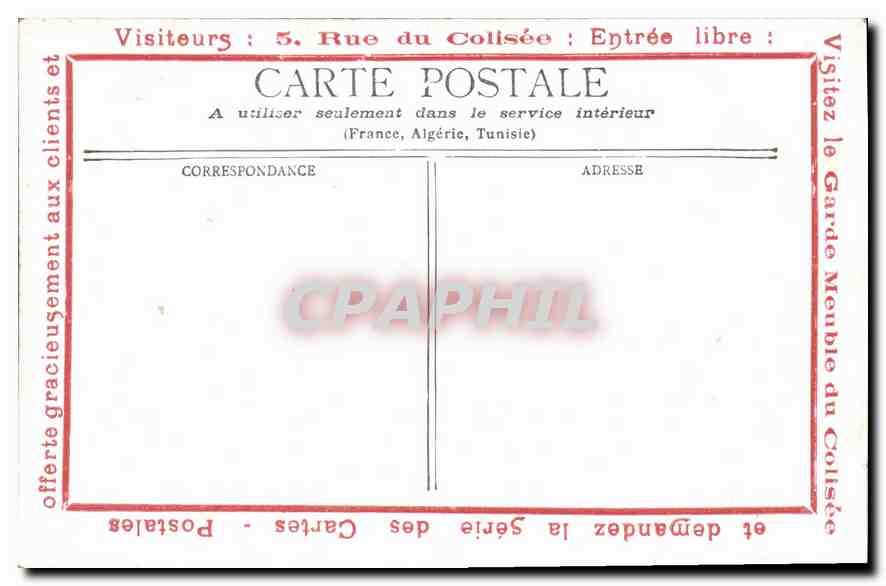 Fontainebleau — El Estanque de las Carpas — Editor Stacrec, n° 30000 — Reverso