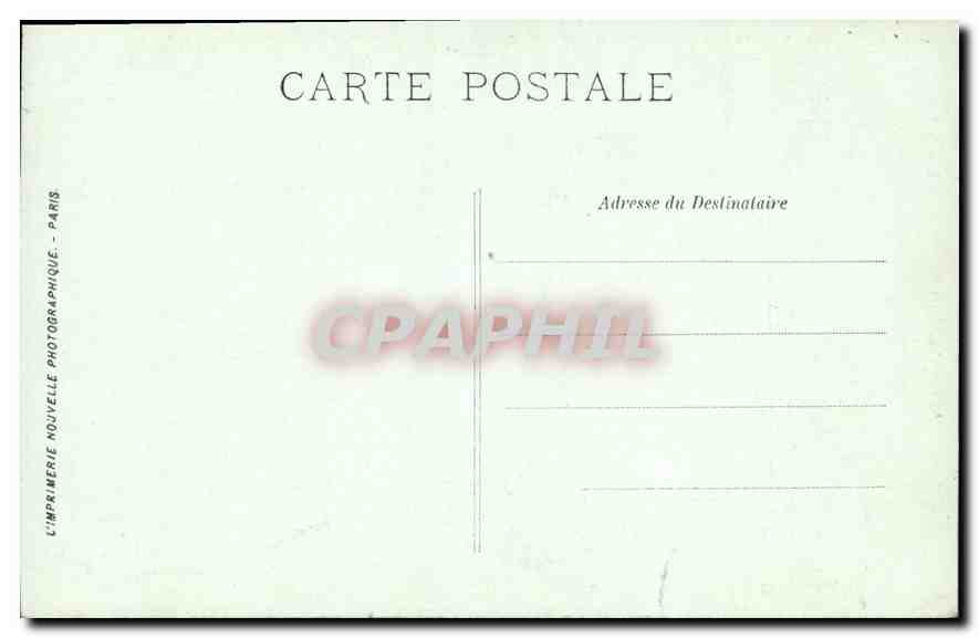 Chantilly — La Chapelle — LL. — Rückseite